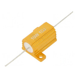 Rezistor Bobinat cu Radiator 1Ω 10W ±5% | Electronic-mag.ro | Componente Electronice