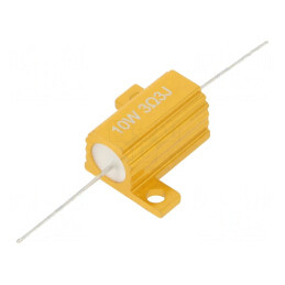 Rezistor Bobinat cu Radiator 3.3Ω 10W ±5% | Electronic-mag.ro | Componente Electronice