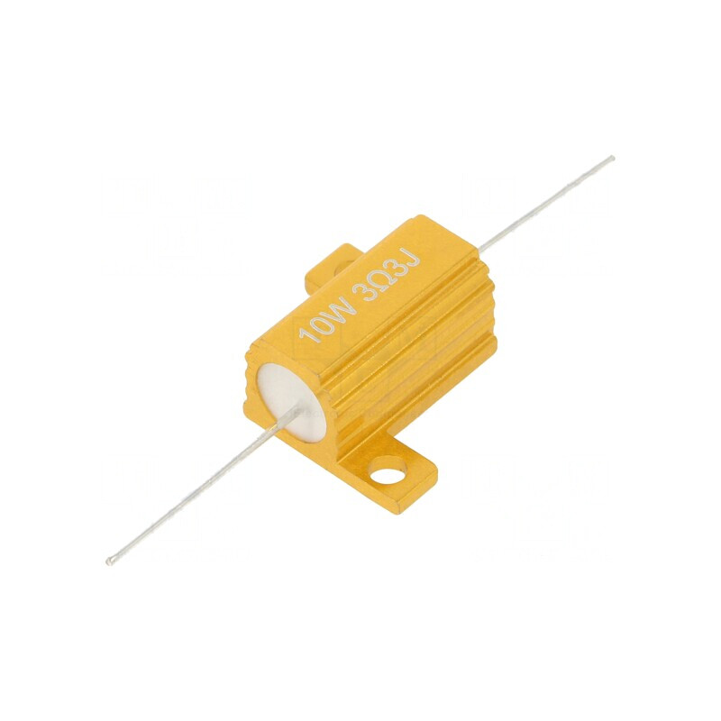 Rezistor Bobinat cu Radiator 3.3Ω 10W ±5% | Electronic-mag.ro | Componente Electronice
