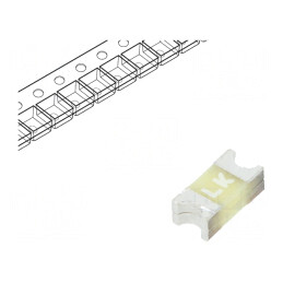 Siguranţă: siguranţă; ardere rapidă; 1,5A; 125VAC; 125V; 125VDC