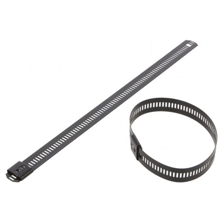 Colier de Strângere Oțel Inoxidabil 200mm x 12mm AISI 304 | Electronic-mag.ro | Componente Electronice