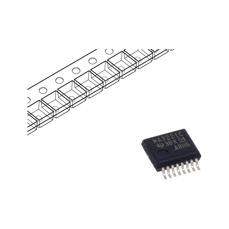 Interfață Receptor RS232 250kbps SSOP16 | Electronic-mag.ro | Componente Electronice