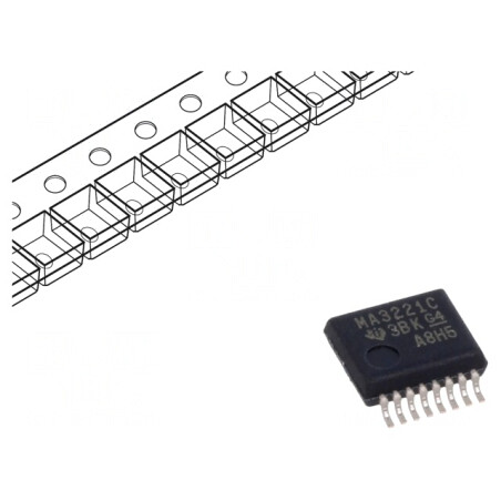 Interfață Receptor RS232 250kbps SSOP16 | Electronic-mag.ro | Componente Electronice