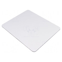 Mouse Pad Alb 250x210x3mm | Electronic-mag.ro | Componente Electronice