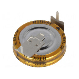 Supercondensator THT 1.5F 5.5V 19x6.5mm | Electronic-mag.ro | Componente Electronice