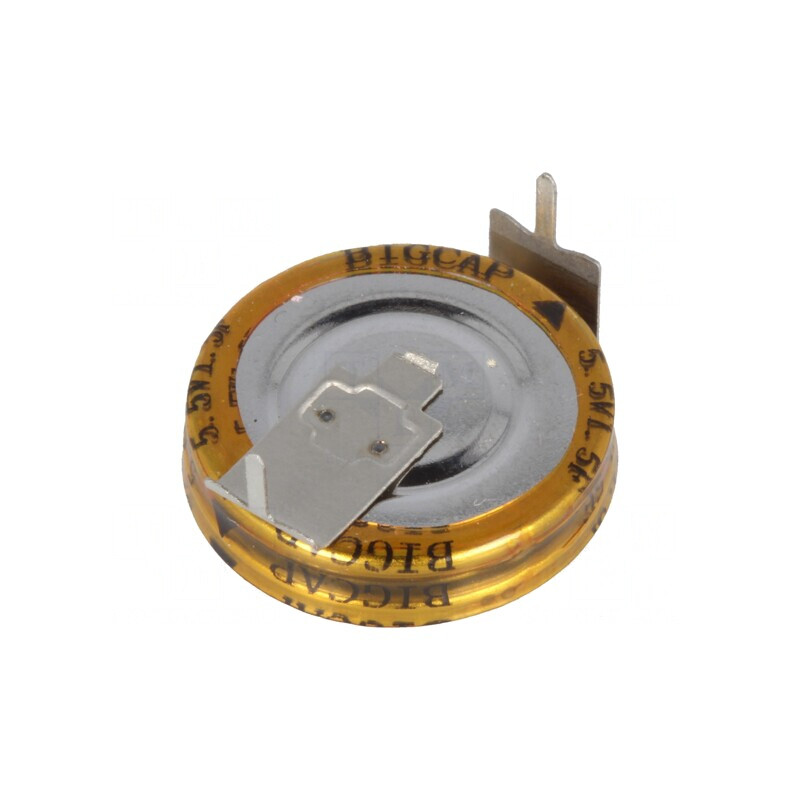 Supercondensator THT 1.5F 5.5V 19x6.5mm | Electronic-mag.ro | Componente Electronice