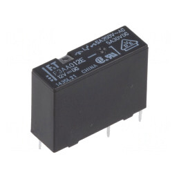 Releu Electromagnetic SPST-NO 12VDC 5A | Electronic-mag.ro | Componente Electronice