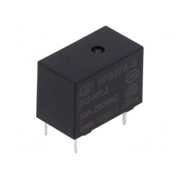 Releu Electromagnetic SPST-NO 12VDC 10A | Electronic-mag.ro | Componente Electronice