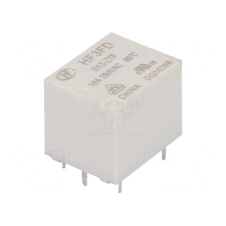 Releu Electromagnetic SPDT 12VDC 10A PCB | Electronic-mag.ro | Componente Electronice
