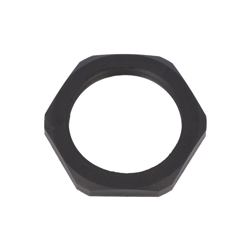 Piuliță PG36 poliamidă neagră 8mm 60mm -40÷100°C | Electronic-mag.ro | Componente Electronice