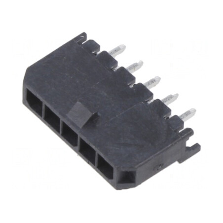 Conector Soclu Micro-Fit 3.0 3mm 5-PIN 5A | Electronic-mag.ro | Componente Electronice