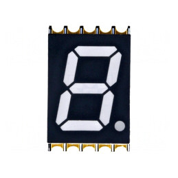 Afișaj LED 7 Segmente 10mm Roșu | Electronic-mag.ro | Componente Electronice