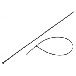 Colier de strângere negru 760mm x 7,6mm poliamidă | Electronic-mag.ro | Componente Electronice