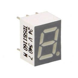 Afişaj LED 7 Segmente 7mm Verde | Electronic-mag.ro | Componente Electronice