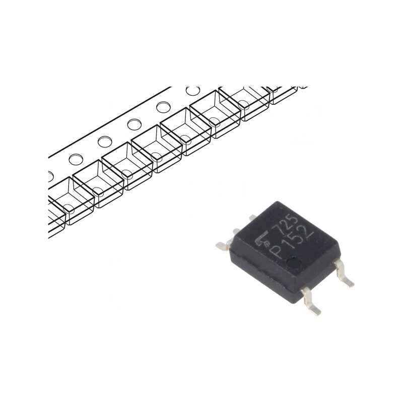 Optocuplor SMD 1 Canal 3.75kV 30V SO5 | Electronic-mag.ro | Componente Electronice