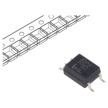 Optocuplor SMD 1 Canal 3.75kV 30V SO5 | Electronic-mag.ro | Componente Electronice