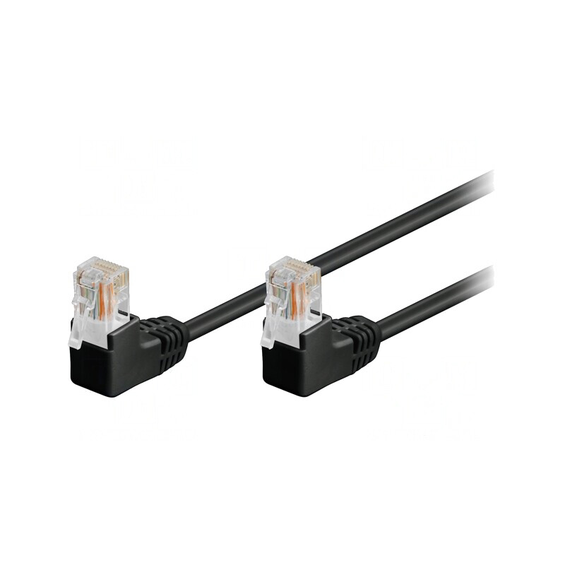 Patch cord U/UTP Cat5e 0,25m Negru | Electronic-mag.ro | Componente Electronice Patch cord U/UTP Cat5e 0,25m Negru | Electronic-mag.ro | Componente Electronice