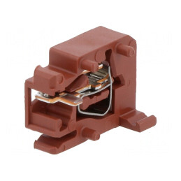 Conector Șine Maro 1,5mm2 250V | Electronic-mag.ro | Componente Electronice