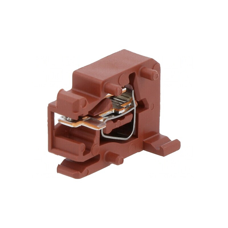 Conector Șine Maro 1,5mm2 250V | Electronic-mag.ro | Componente Electronice