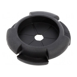 Manșon Montare Guma Neagră 25,39mm x 20,57mm | Electronic-mag.ro | Componente Electronice