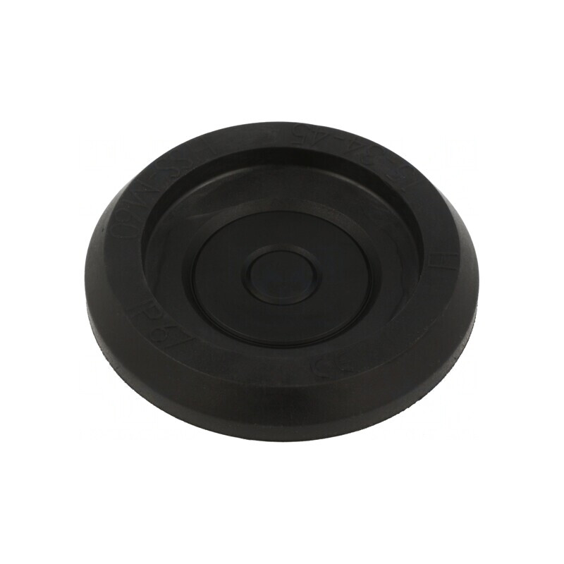 Manșon Elastomer Termoplastic TPE Negru 60mm | Electronic-mag.ro | Componente Electronice