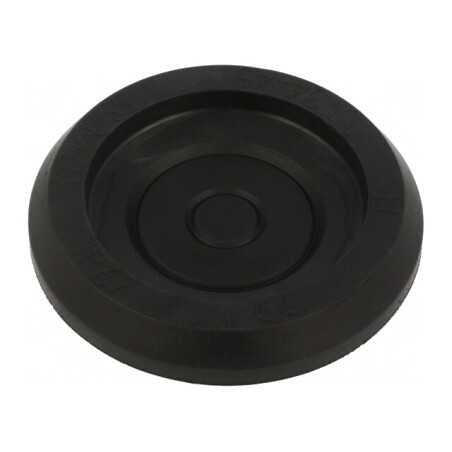 Manșon Elastomer Termoplastic TPE Negru 60mm | Electronic-mag.ro | Componente Electronice