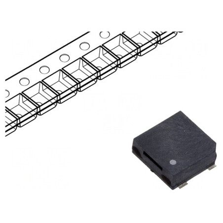 Semnalizator Electromagnetic SMD 2700Hz | Electronic-mag.ro | Componente Electronice