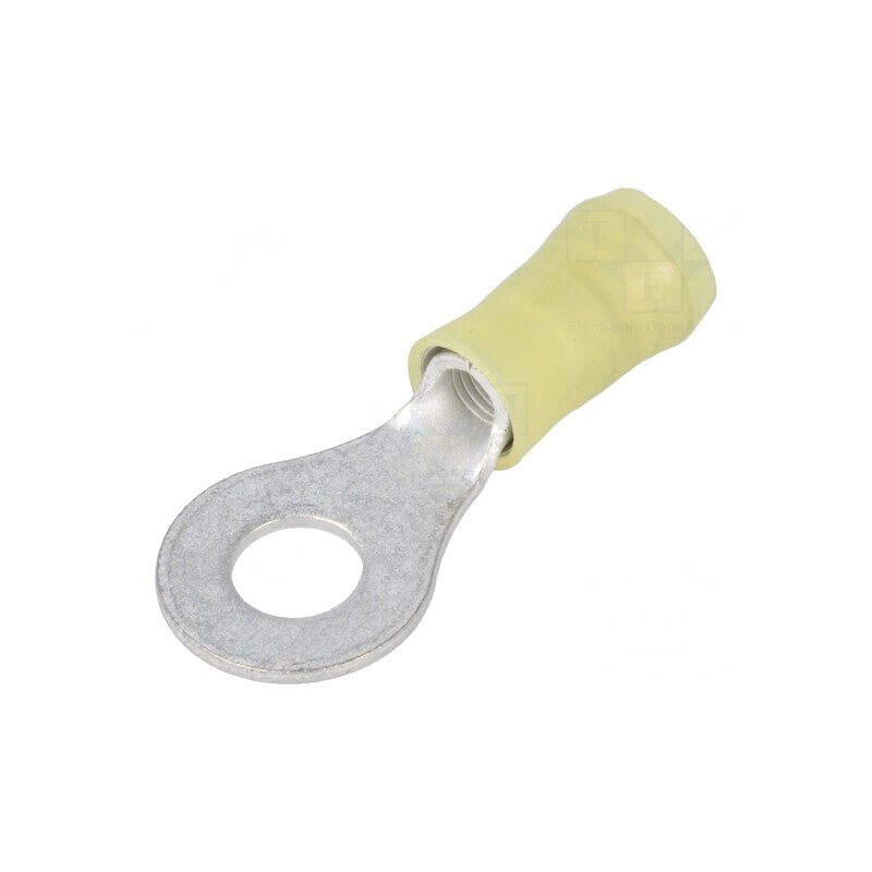 Vârf Inelar M6 Izolat Crimpat 3-6mm² 6,35mm | Electronic-mag.ro | Componente Electronice Vârf Inelar M6 Izolat Crimpat 3-6mm² 6,35mm | Electronic-mag.ro | Componente Electronice