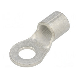 Vârf Inelar M8 Crimpat 21mm2 Neizolat Cositorit | Electronic-mag.ro | Componente Electronice