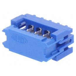 Adaptor IDC 8 PIN pentru Cablu Bandă 1,27mm THT | Electronic-mag.ro | Componente Electronice