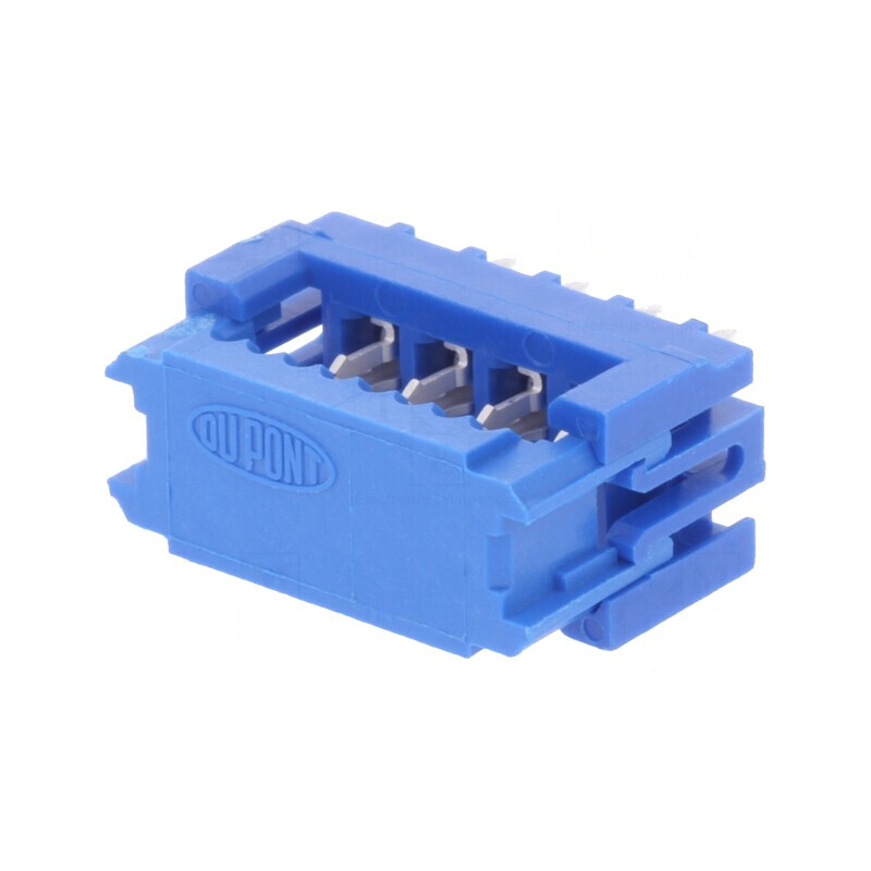 Adaptor IDC 8 PIN pentru Cablu Bandă 1,27mm THT | Electronic-mag.ro | Componente Electronice
