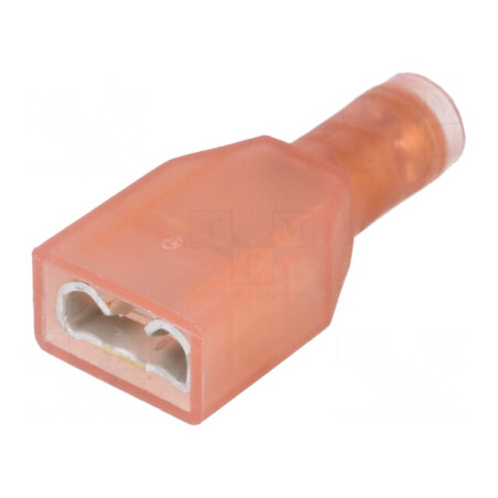 Terminal Plat Crimpat pe Cablu 6.3mm Mamă 0.3-0.75mm2 | Electronic-mag.ro | Componente Electronice