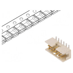 Soclu cablu-placă tată Minitek 2mm 12 PIN SMT PCB 2A | Electronic-mag.ro | Componente Electronice