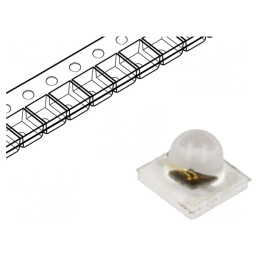 Emiţător IR SMD 840-870nm 300mW 45° | Electronic-mag.ro | Componente Electronice
