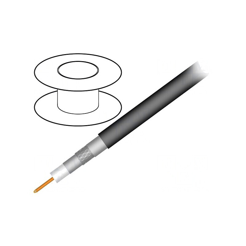 Cablu coaxial RG11 negru 305m | Electronic-mag.ro | Componente Electronice Cablu coaxial RG11 negru 305m | Electronic-mag.ro | Componente Electronice