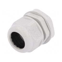 Garnitură Etanșare Poliamidă Gri PG21 IP65 | Electronic-mag.ro | Componente Electronice