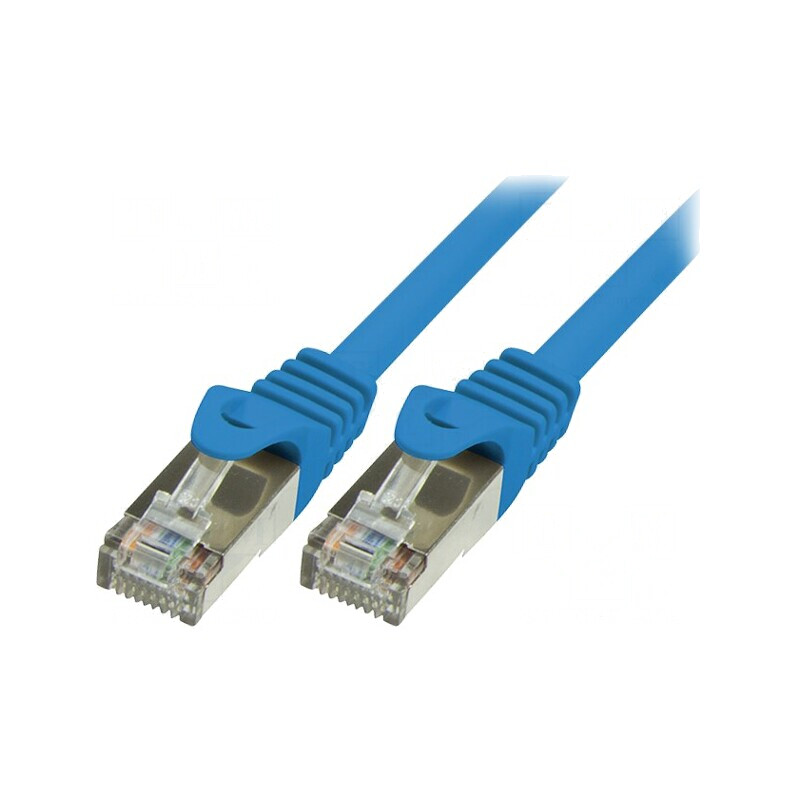 Patch cord Ethernet Cat5e Albastru 0,5m | Electronic-mag.ro | Componente Electronice