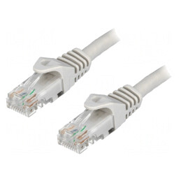 Patch Cord UTP Cat6 0,5m Gri | Electronic-mag.ro | Componente Electronice