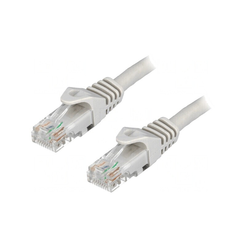Patch Cord UTP Cat6 0,5m Gri | Electronic-mag.ro | Componente Electronice