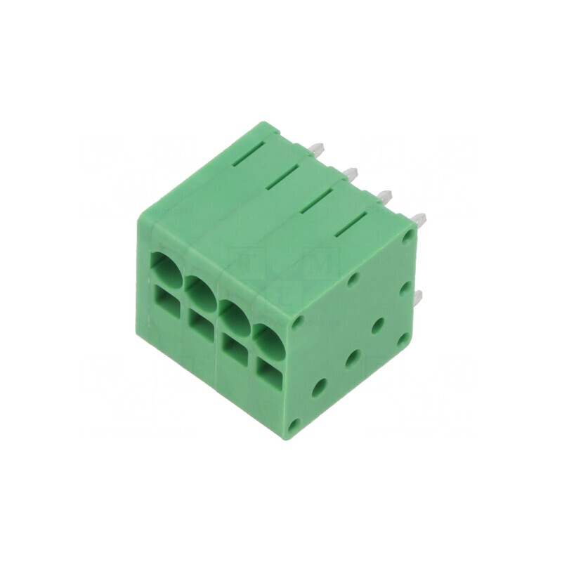 Conector Regletă PCB 4 Piste 3,5mm | Electronic-mag.ro | Componente Electronice
