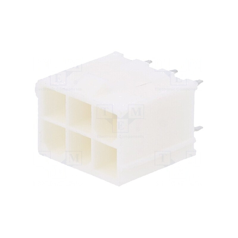 Conector Mini-Fit Jr 4,2mm 6-PIN THT Aurit | Electronic-mag.ro | Componente Electronice