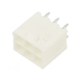 Conector HCS Vertical HDR 6 Circuite Tin | Electronic-mag.ro | Componente Electronice