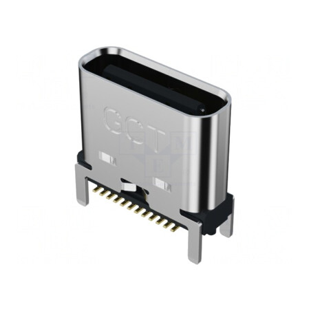 Soclu USB C Vertical USB 3.2 5A | Electronic-mag.ro | Componente Electronice