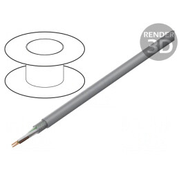 Cablu Ecranat LiY-CY 3x0,14mm2 PVC | Electronic-mag.ro | Componente Electronice