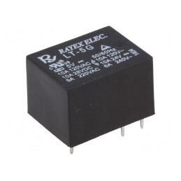Releu Electromagnetic SPDT 5VDC 10A | Electronic-mag.ro | Componente Electronice