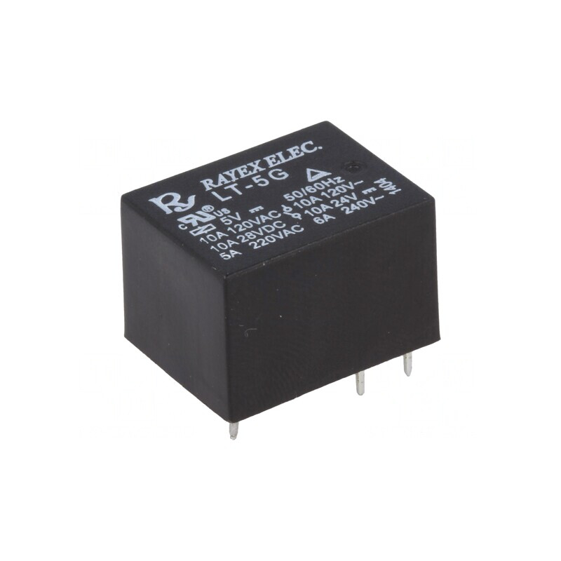 Releu Electromagnetic SPDT 5VDC 10A | Electronic-mag.ro | Componente Electronice