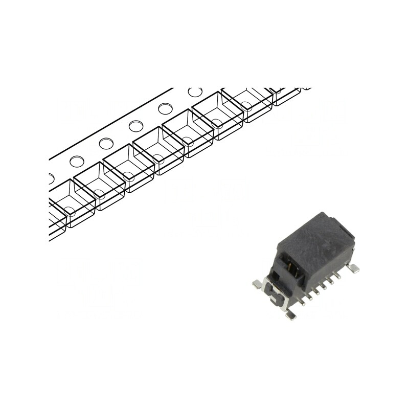 Conector PCB-PCB Tată 16-PIN 1,27mm SMT Archer Kontrol | Electronic-mag.ro | Componente Electronice