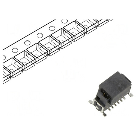 Conector PCB-PCB Tată 16-PIN 1,27mm SMT Archer Kontrol | Electronic-mag.ro | Componente Electronice