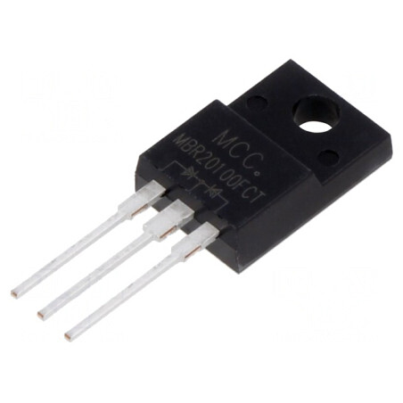 Diodă Redresoare Schottky 100V 10A ITO220AB | Electronic-mag.ro | Componente Electronice