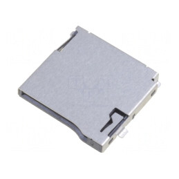 Conector microSD push-push SMT aurit | Electronic-mag.ro | Componente Electronice